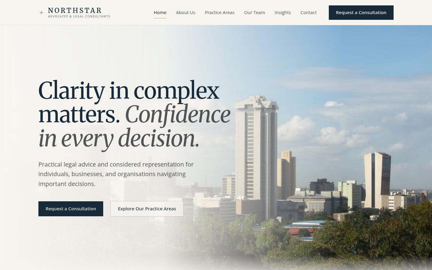 Northstar Advocates screen